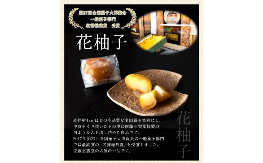 花柚子・柚子ようかん詰め合わせ 《30日以内に出荷予定(土日祝除く)》 佐藤玉雲堂 柚子 ようかん 和菓子 スイーツ ---osy_satohnyzyo_30d_24_12500_2i---