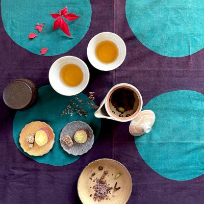 【ギフト箱2種入】「からくさ」植物茶BOXセット(HANAMOJI3袋+CAKUCOKU3袋)