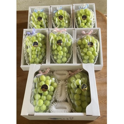 岡山産　高級シャインマスカット2房1.2kg以上 糖度18度以上【配送不可地域：離島】