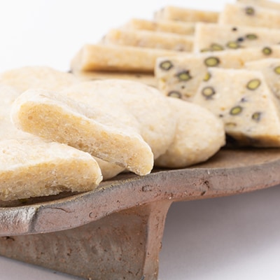 4202.玄米餅セット(丸餅・豆餅各10個入)