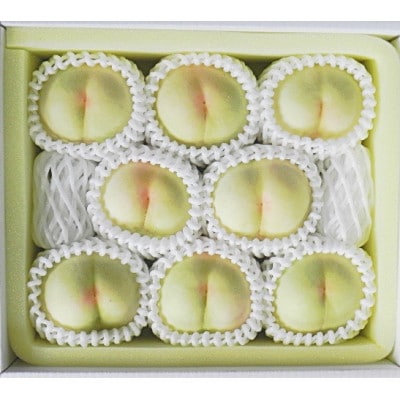 【2026年発送】岡山県産　白桃 8玉(2kg以上) 等級:ロイヤル 化粧箱入り 【配送不可地域：離島・北海道・沖縄県】