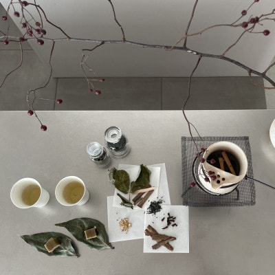 【ギフト箱2種入】「からくさ」植物茶BOXセット(KOGANE3袋+MEGURU3袋)