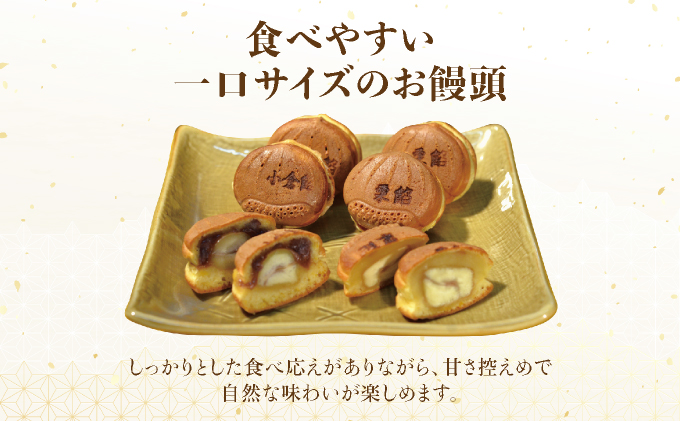 I-1.プチ栗餡団10入個箱（小倉餡、栗餡）【010-a011】