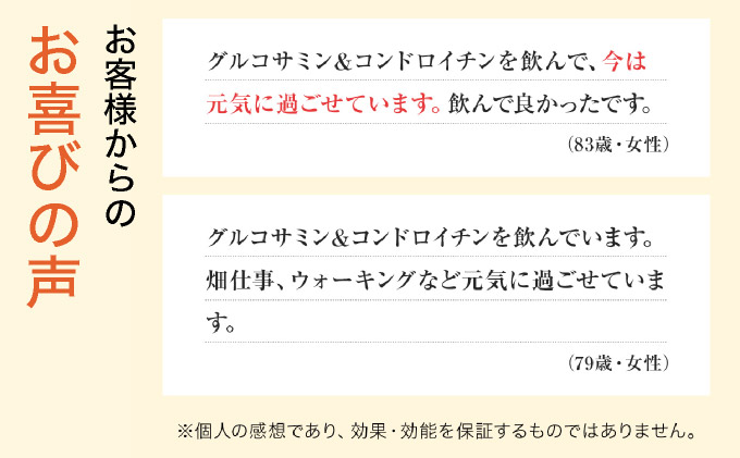 グルコサミン＆コンドロイチン（28313）【006-a047】