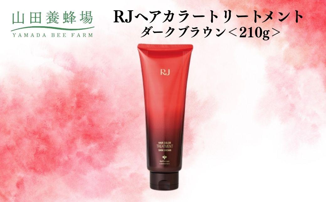 RJヘアカラートリートメント ダークブラウン 210g   【006-a119】 ダークブラウン