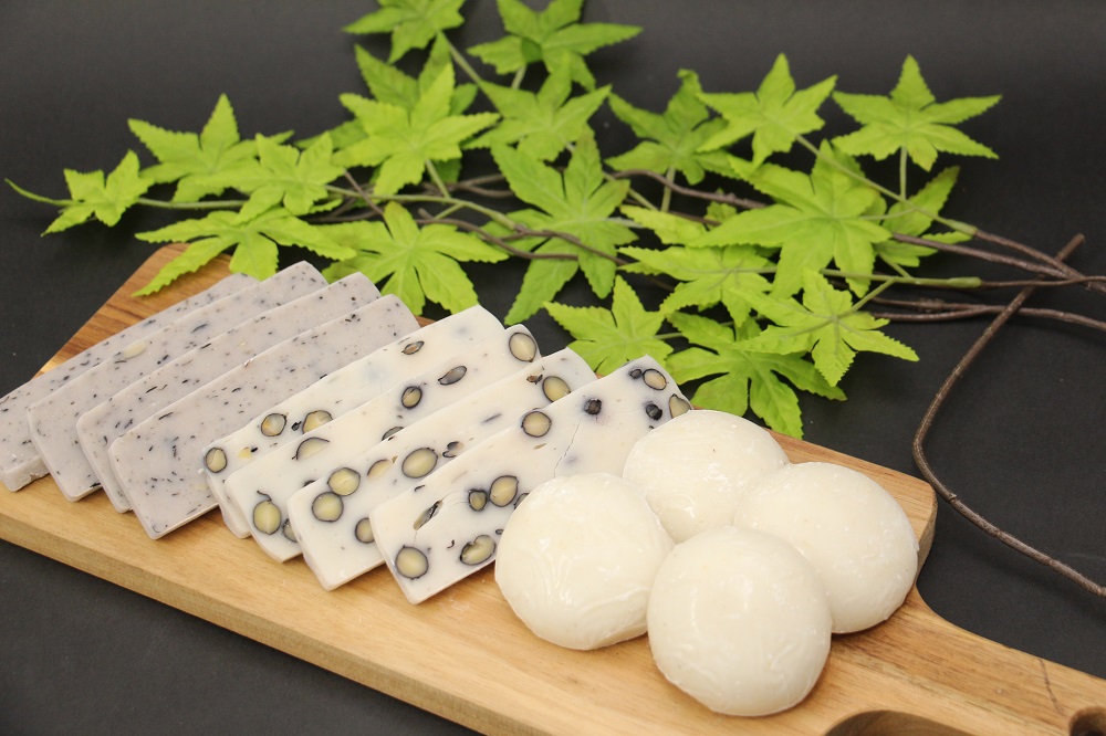 丸もち・豆もち・豆もち(黒豆クラッシュ) 詰め合わせ 3種 (500g×各1袋) ＜12月から2月下旬発送＞ _A39 500g×3袋