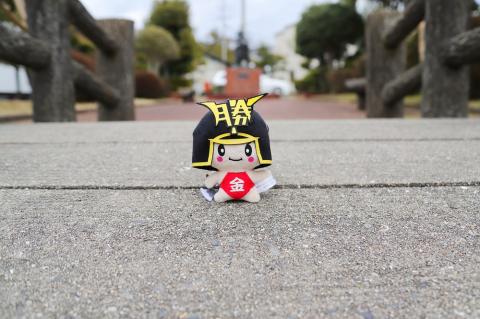 勝央町マスコットキャラクター「きんとくん」 ストラップ 1個 _A2