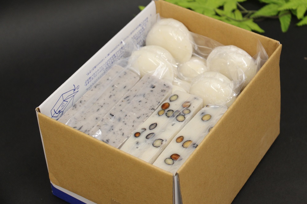 丸もち・豆もち・豆もち(黒豆クラッシュ) 詰め合わせ 3種 (500g×各2袋) ＜12月から2月下旬発送＞ _A40 500g×6袋