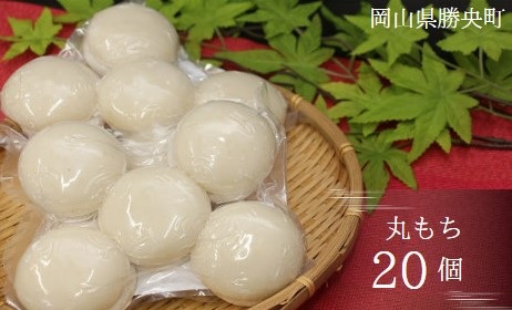丸もち 500g(10個入)×2袋 ＜12月から2月下旬発送＞ _A36