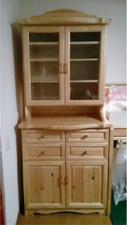 職人さんの手作り家具 収納棚 _S16