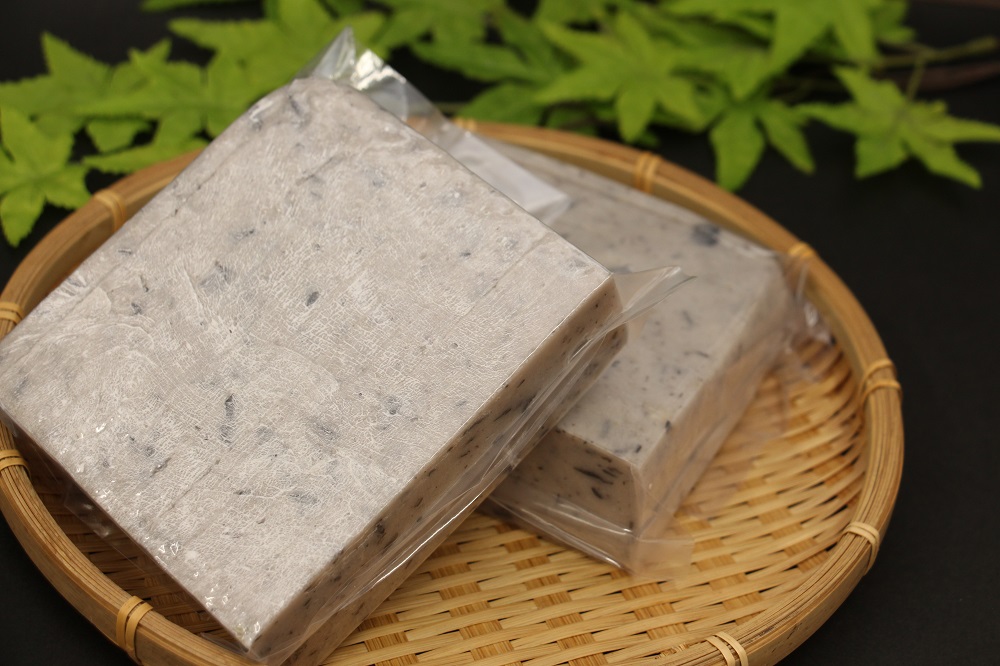 豆もち(黒豆クラッシュ) 500g(11枚入)×2袋 ＜12月から2月下旬発送＞ _A38