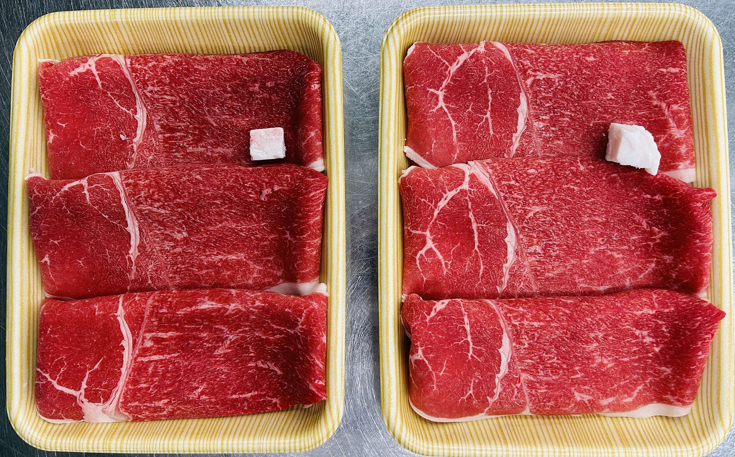 岡山県産 牛肉 モモ すき焼き用 1kg (500g×2) _A44 1kg （500g×2）