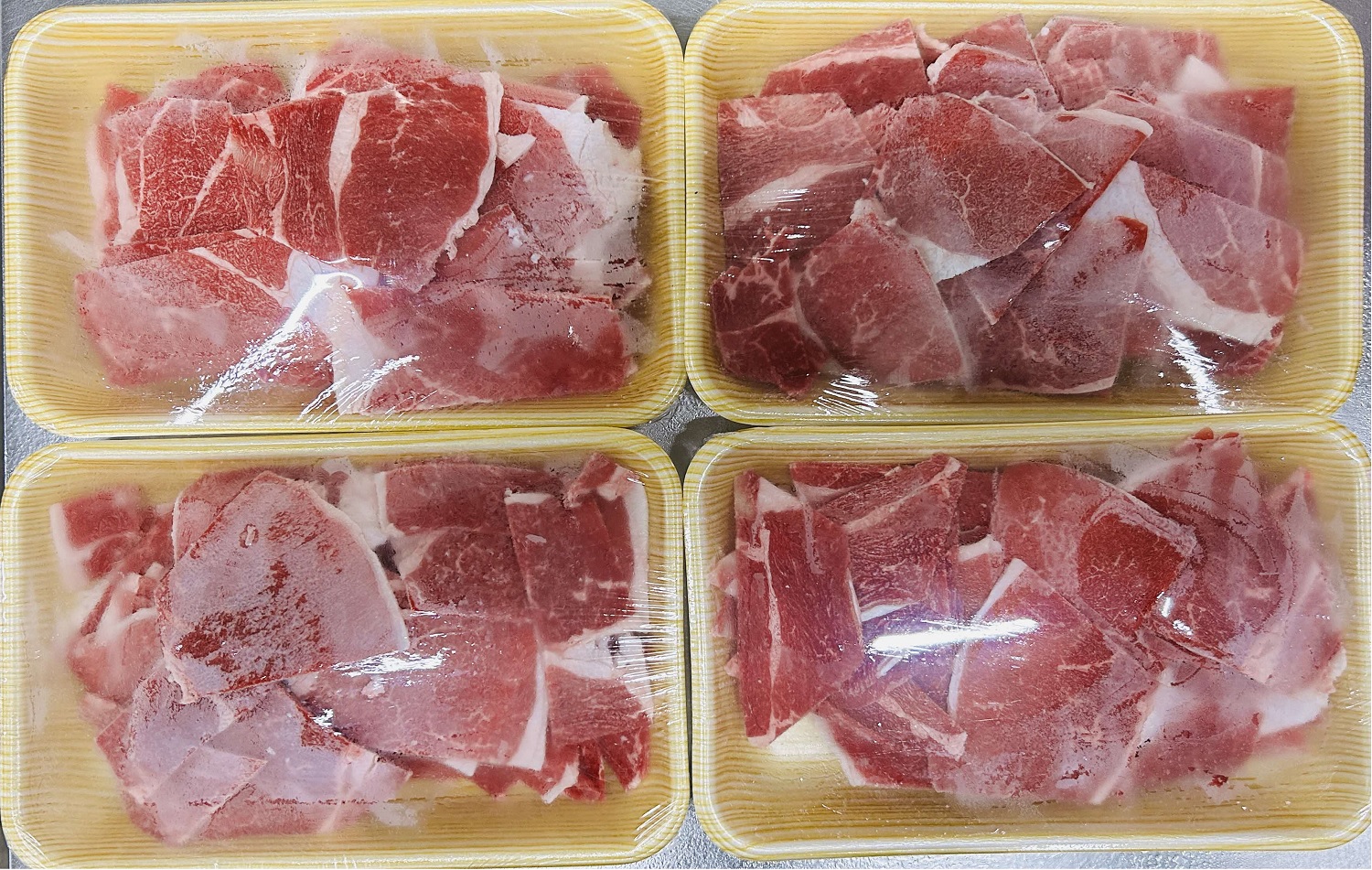 岡山県産 牛肉 小間切れ 1kg (250g×4) _A45 1kg （250g×4）