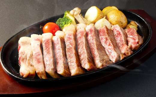 奈義和牛 特撰 ロース ステーキ 300g 牛肉 お肉 肉 和牛 黒毛和牛 なぎビーフ 国産