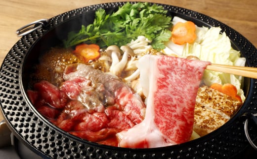 奈義和牛 特撰 ロース スライス 500g なぎビーフ 牛肉 お肉 肉 和牛 黒毛和牛 国産 すき焼き しゃぶしゃぶ