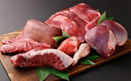 なぎジビエ 厳選した天然鹿肉 おまかせセット 5kg以上