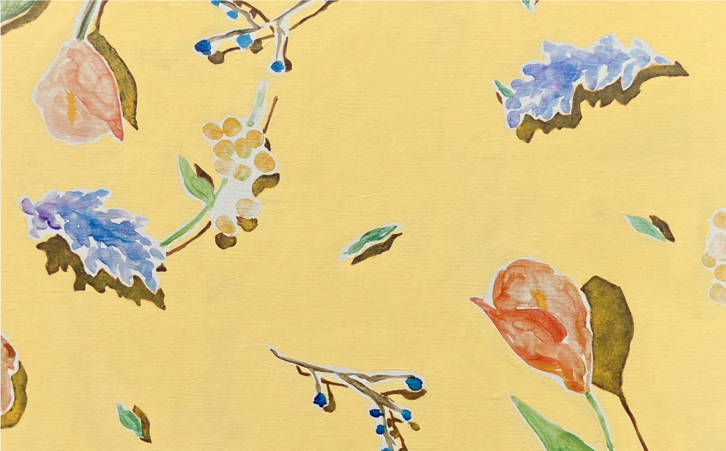 小絵画作品 5点 セット 花房紗也香 絵画 アート インテリア 絵 イラスト 油彩