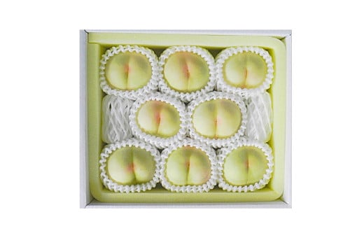 白桃 8玉（2kg以上） 等級：ロイヤル 化粧箱入り 【2025年7月上旬～8月上旬迄発送予定】 桃 モモ もも 果物 くだもの フルーツ 冷蔵 国産