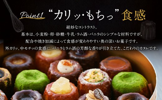 ガトーミュール サマー アイスカヌレ 19個入 【2026年5月下旬～8月上旬迄発送予定】スイーツ お菓子 おやつ ミニ カヌレ 洋菓子 ギフト ショコラオランジュ 夏いちご マンゴー 塩キャラメル バニーユ ピーチパッション 抹茶 ピニャコラーダ バナーヌ グアテマラ カシス シトロン ミラベル 冷凍