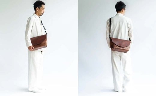 牛革 ショルダーバッグ（M) Z-UY-A95A