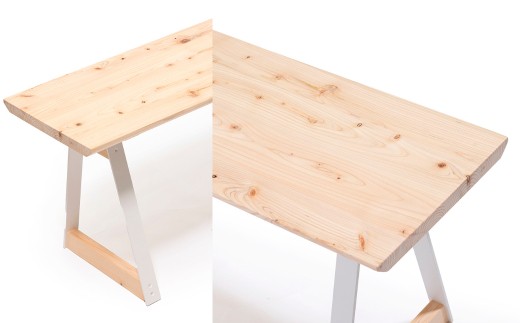 ベンチ 無垢材 ひのき kinari Bench(キナリ ベンチ) White【幅120cm×奥行32cm】 M-mp-A64A ホワイト（白）