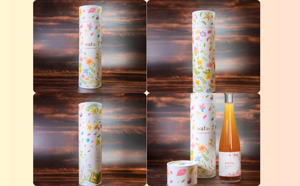 【ギフト包装】wafu いちごミード（蜂蜜のお酒） A-MR-A04A