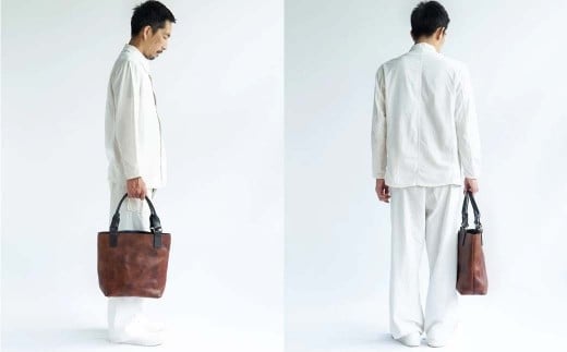 牛革トートバッグ（M)Z-UY-A92A