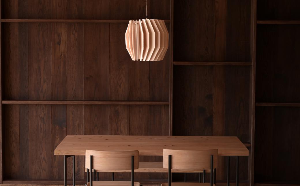 天然ひのきの木製 KD ペンダントライト＜バレル＞ | 優しい間接光と森の香りの照明器具（無塗装・組立簡単・LED対応・引掛シーリング式） M-ms-A04A バレル