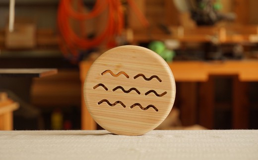 木のおもちゃ 楽器「うみ」(単品) くもとあめ・かわとうみ O-mr-A39A