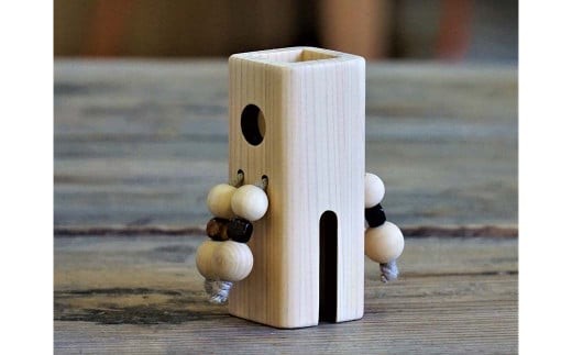 木のおもちゃ 楽器 森のつかい 絵本付き6点フルセット O-mr-A15A