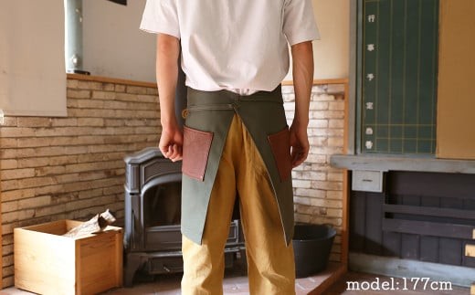 エプロン　カーキ Z-UW-190A