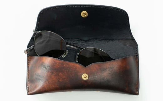 メガネケース　牛革 Z-UY-A01A