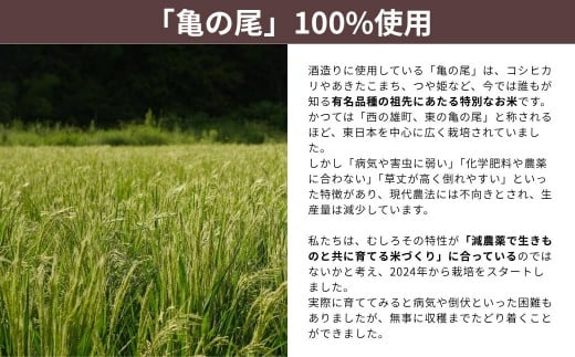 ビオ田んぼのお酒 A-dR-A01A