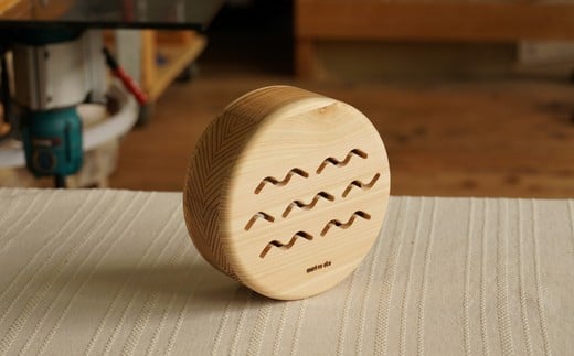 木のおもちゃ 楽器「うみ」(単品) くもとあめ・かわとうみ O-mr-A39A