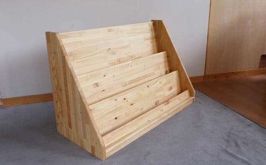 【ヒノキ薫る】絵本棚 N-mq-A07A