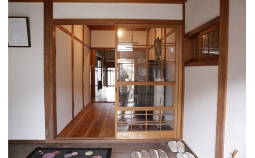 フレンチスタイルの朝食付き古民家宿泊お一人１泊（平日） H-zz-A03A