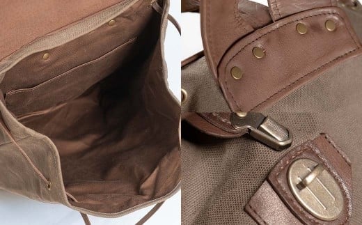 シカ革リュックサック Z-UY-A06A