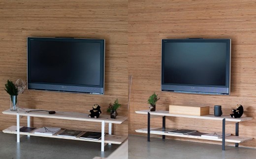 テレビボード 無垢材 ひのき kinari TV bord(キナリ TVボード)  White【幅150cm×奥行31cm】 M-mq-A04A ホワイト（白）