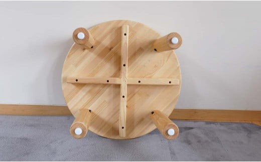 【ヒノキ薫る】ままごとちゃぶ台 N-mr-A08A