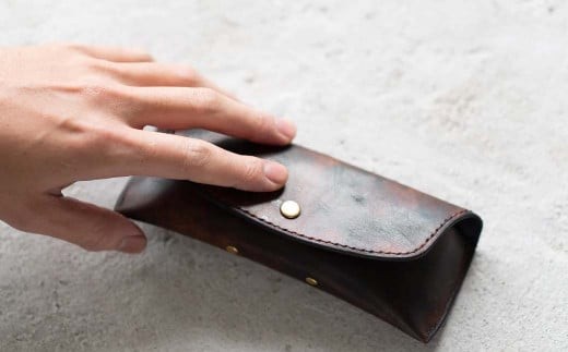 メガネケース　牛革 Z-UY-A01A