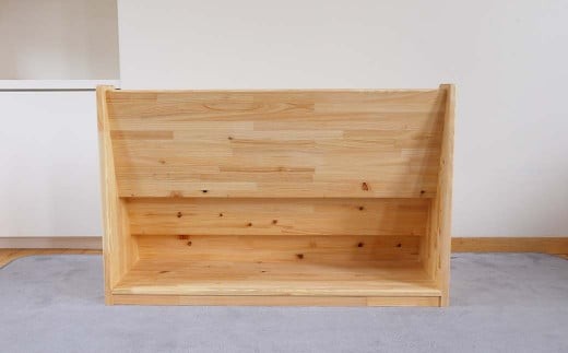 【ヒノキ薫る】絵本棚 N-mq-A07A