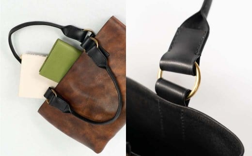 牛革トートバッグ（S) Z-UY-A91A