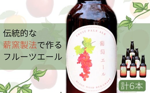 クラフトビール【フルーツエール&定番】6本セット 西粟倉ヒノキ醸造所  Q-MQ-A13A