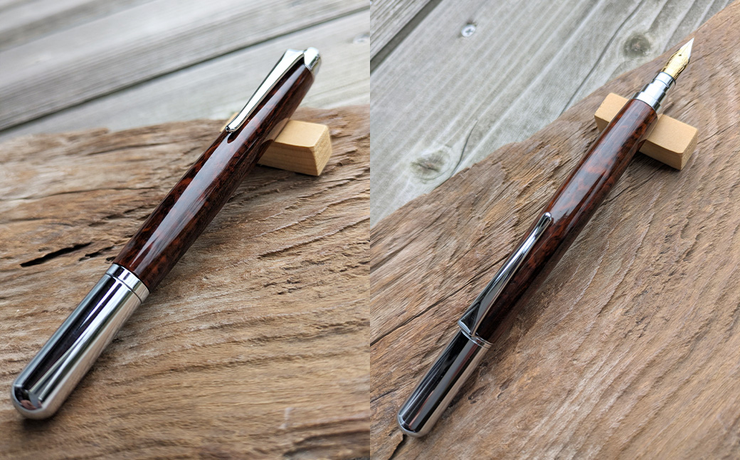 【ANA限定】 スネークウッドの万年筆N©