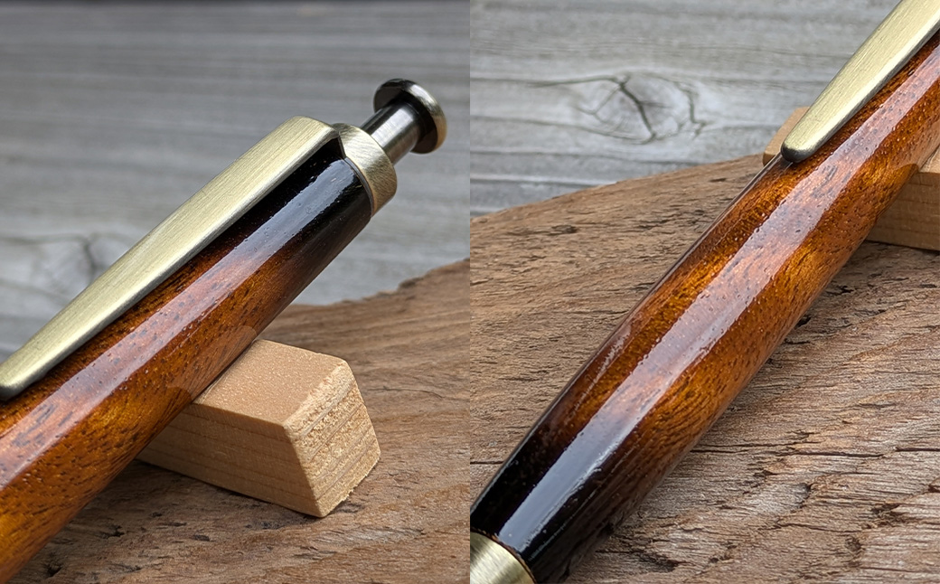 【ANA限定】 シルバーハート ･ タバコバーストのノック式ボールペン