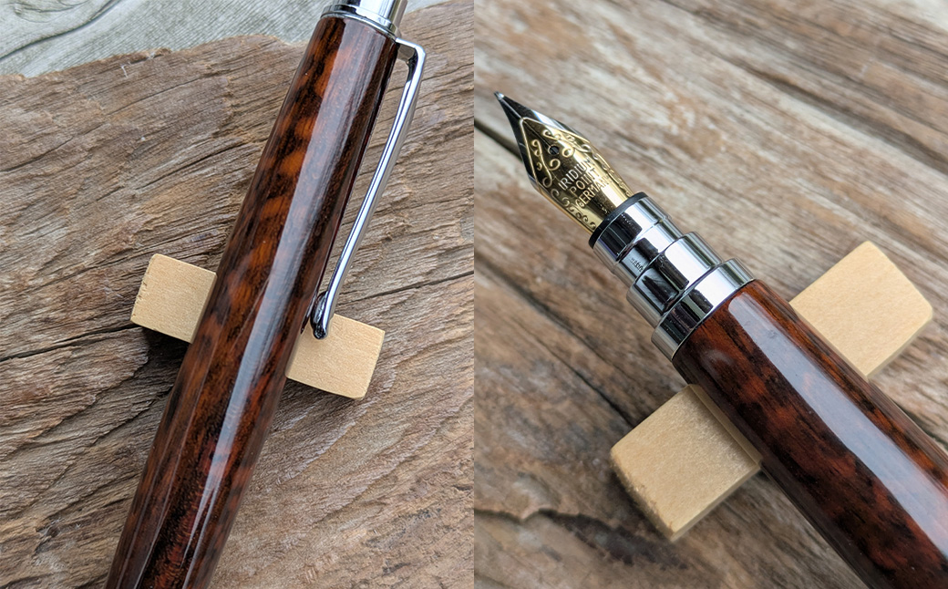 【ANA限定】 スネークウッドの万年筆N©