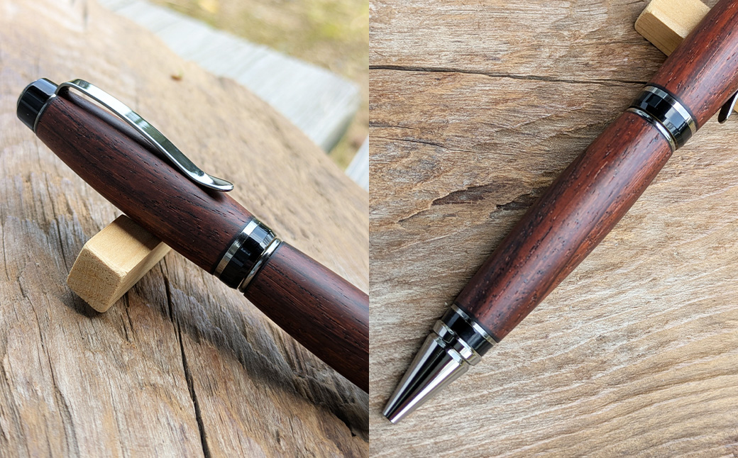 【ANA限定】 ブラジリアンローズウッド （ハカランダ） のシガータイプボールペン©