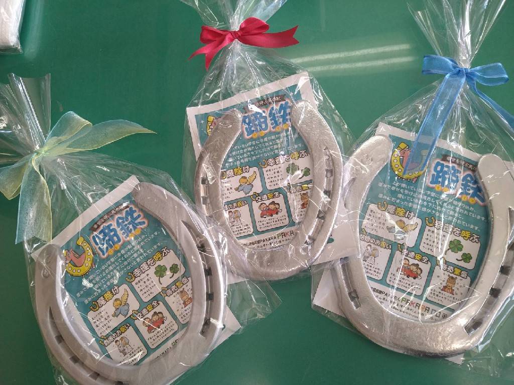 【引退競走馬支援!】幸運のお守り『蹄鉄』