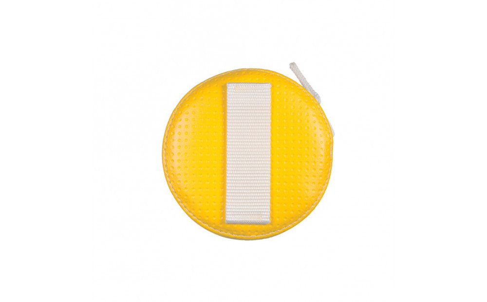 ＼年内発送／ラウンドコインケース/ イエロー M047