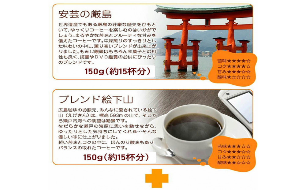 大鳥居ブレンドセット（300g）【粗挽き】